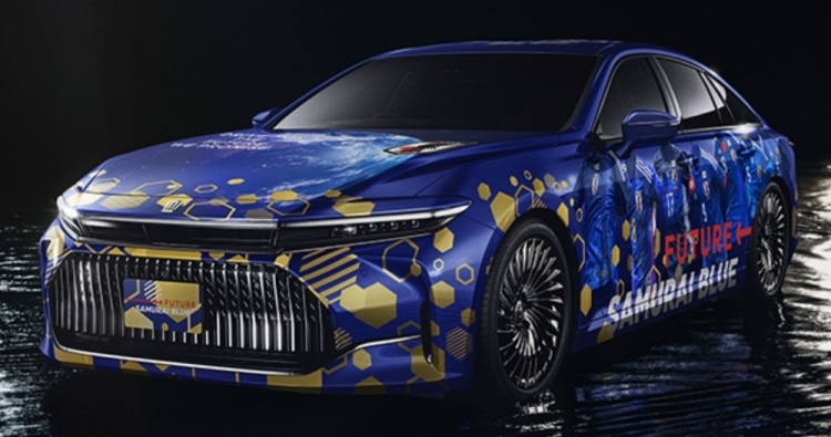 與車企聯(lián)動(dòng)，日本足協(xié)與豐田汽車共同打造日本國家隊(duì)特別車型